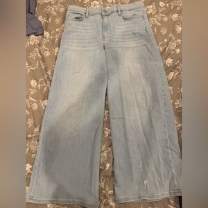Frame Denim Light Blue Flare Jeans